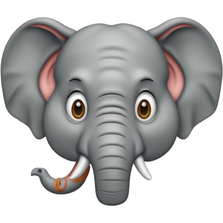 panic elephant emoji
