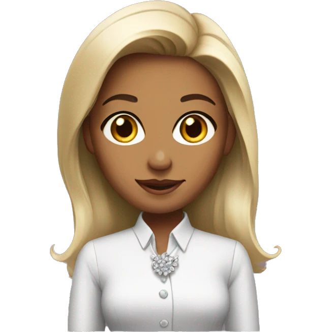 Classy girl emoji
