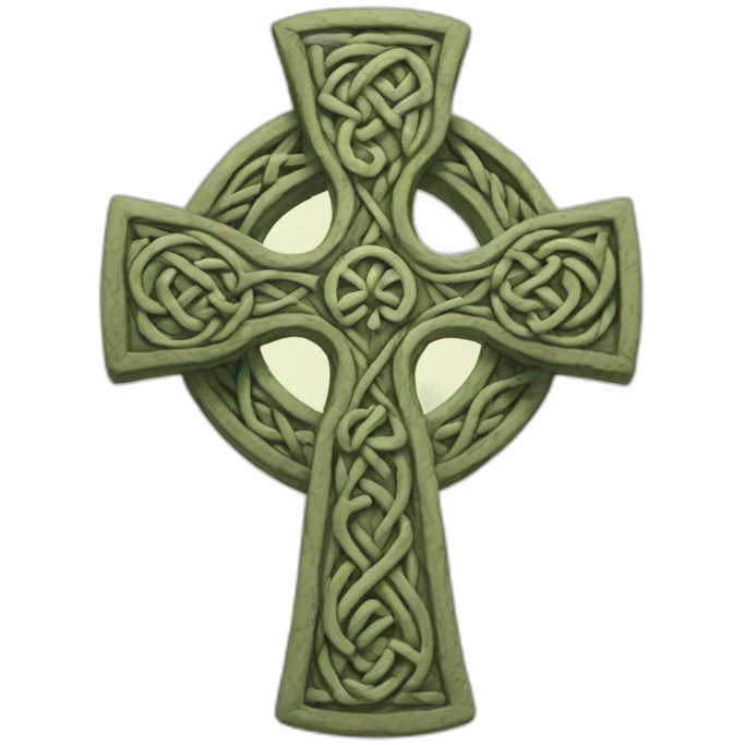 Celtic cross emoji