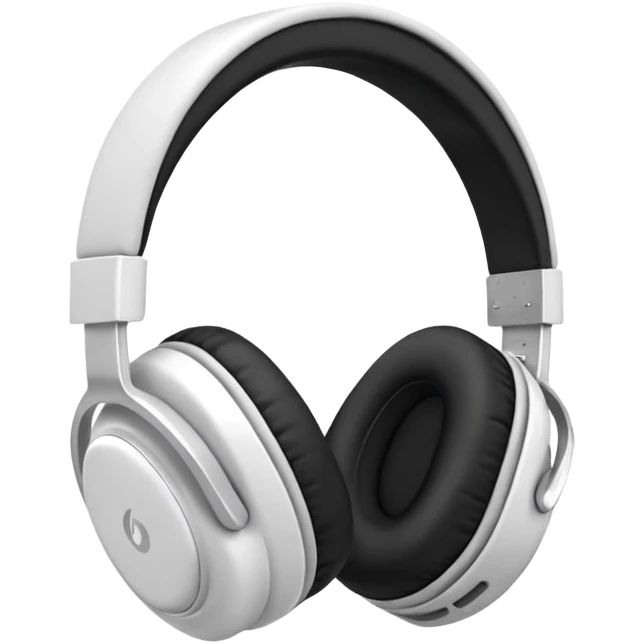 White headphones  emoji