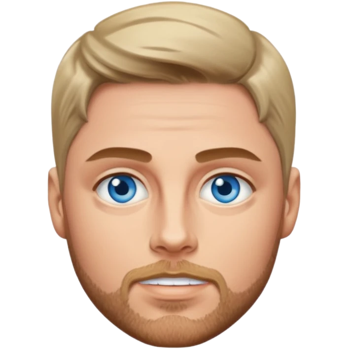 Keith Duffy with blue eyes emoji