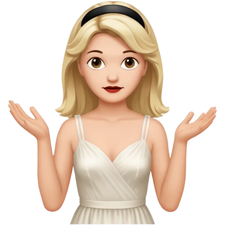 Laura Palmer from Win Peaks  hands clapping  emoji