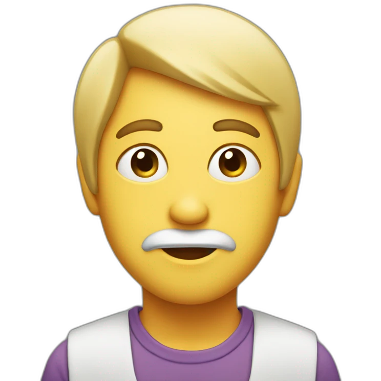 circumspect face emoji