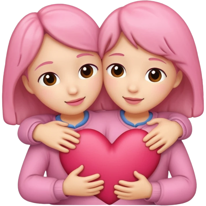 heart hug emoji