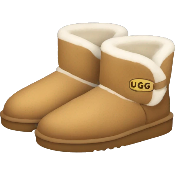 UGG slippers  emoji