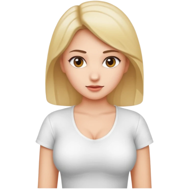 A woman's breasts emoji