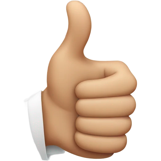 thumbs up emoji