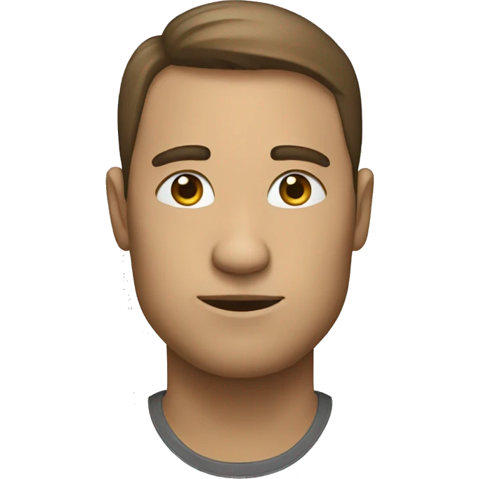 person starting to understand emoji