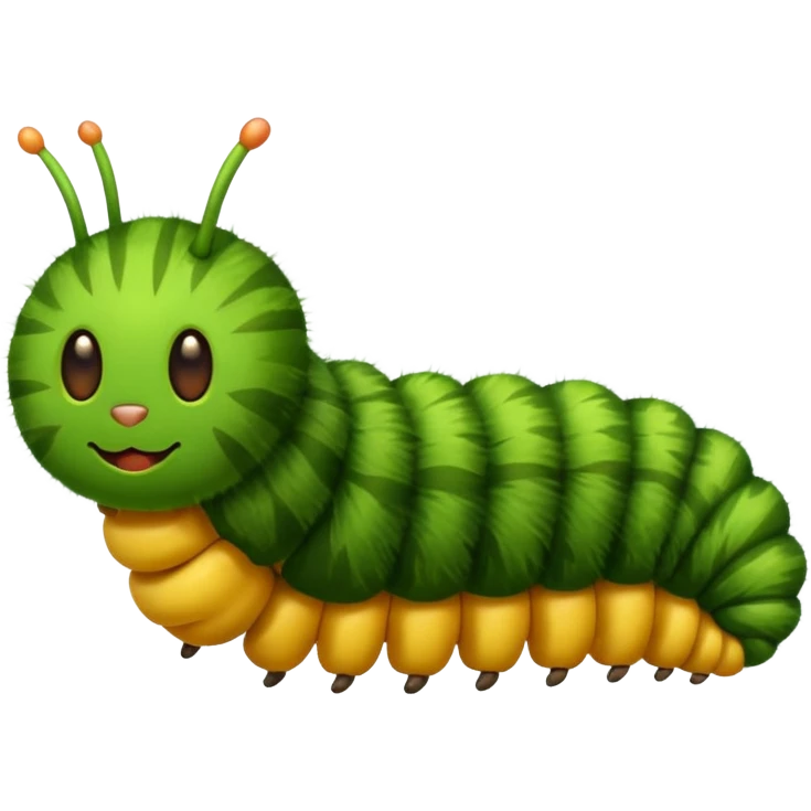 caterpillar emoji