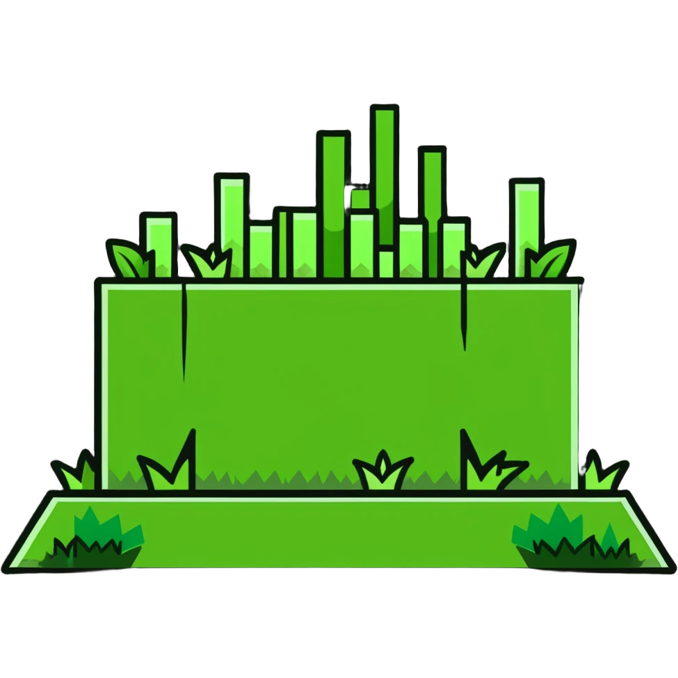 Minecraft grass block emoji