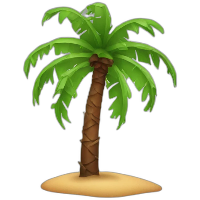 bloody palmtree emoji