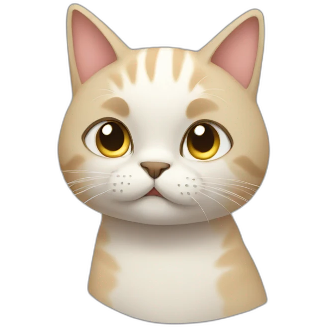 cat thinking something  emoji