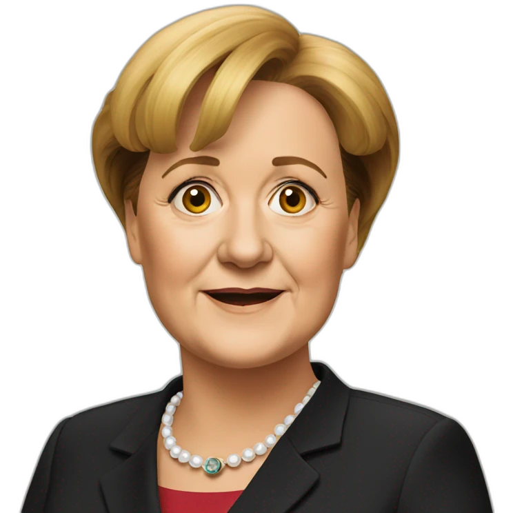 angela merkel emoji
