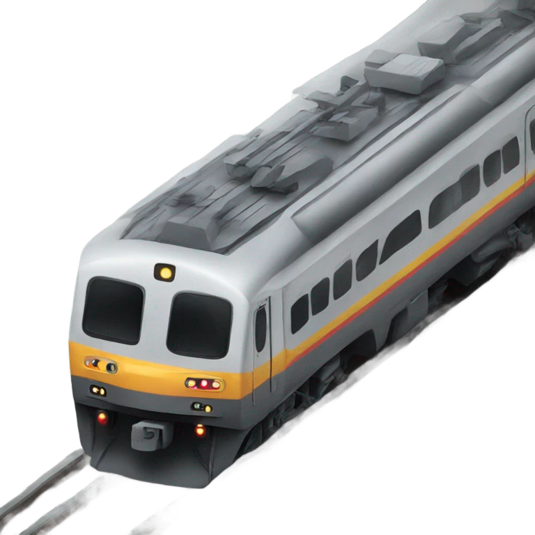 A train that flies emoji