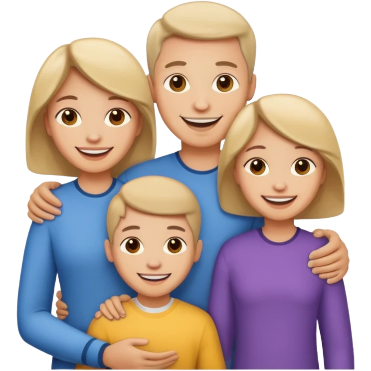 White family emoji