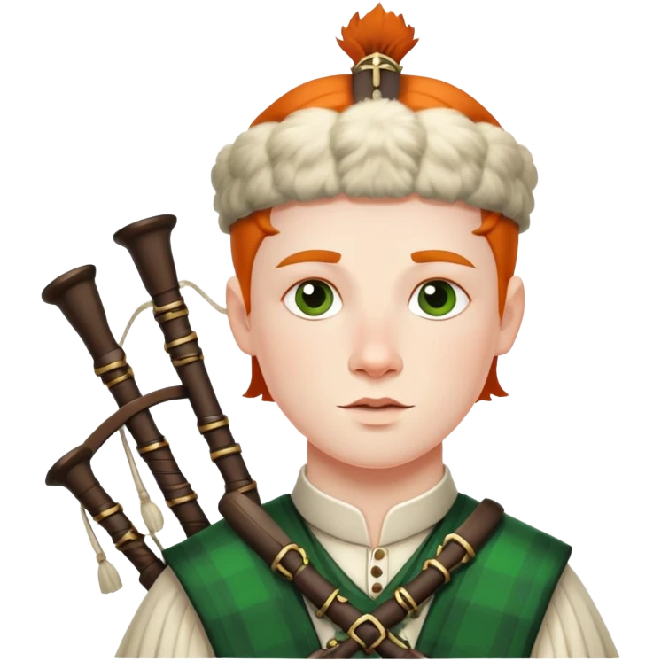 Celtic Piper emoji