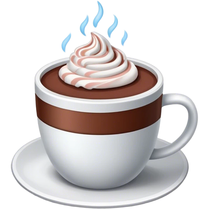 Hot chocolate emoji