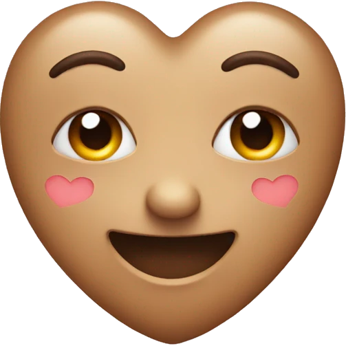 heart with face emoji
