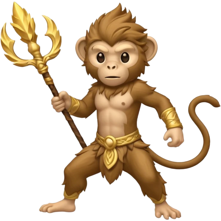 air elemental monkey warior emoji