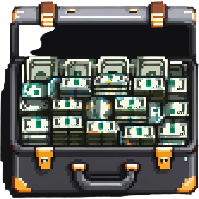 briefcase full of cash emoji