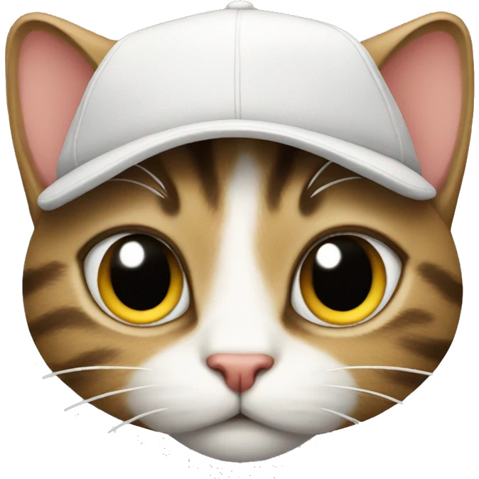 Cat with cap emoji