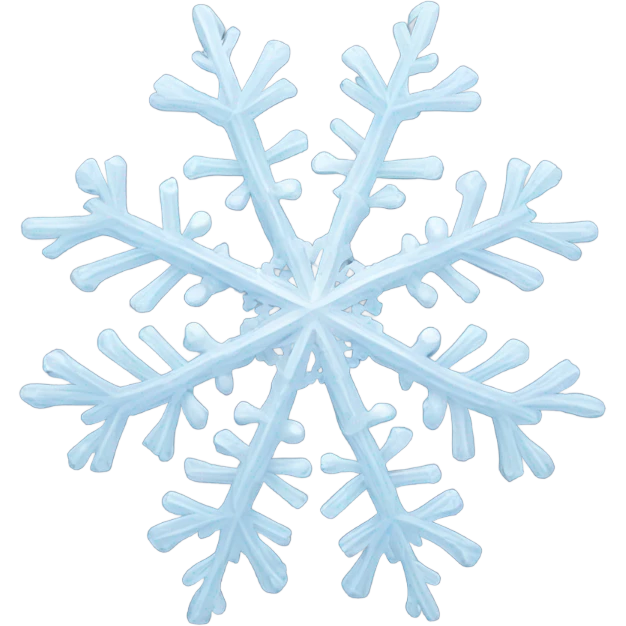 Snowflake emoji