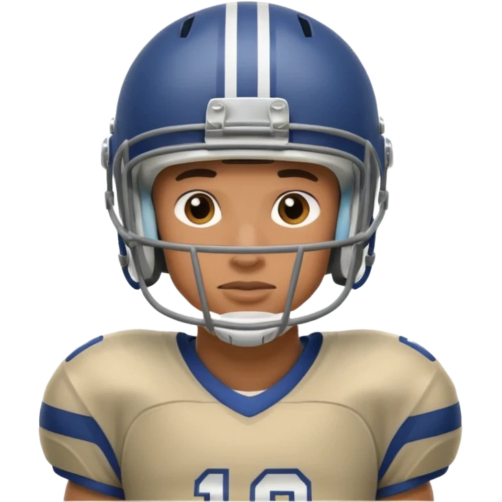 american football player emoji