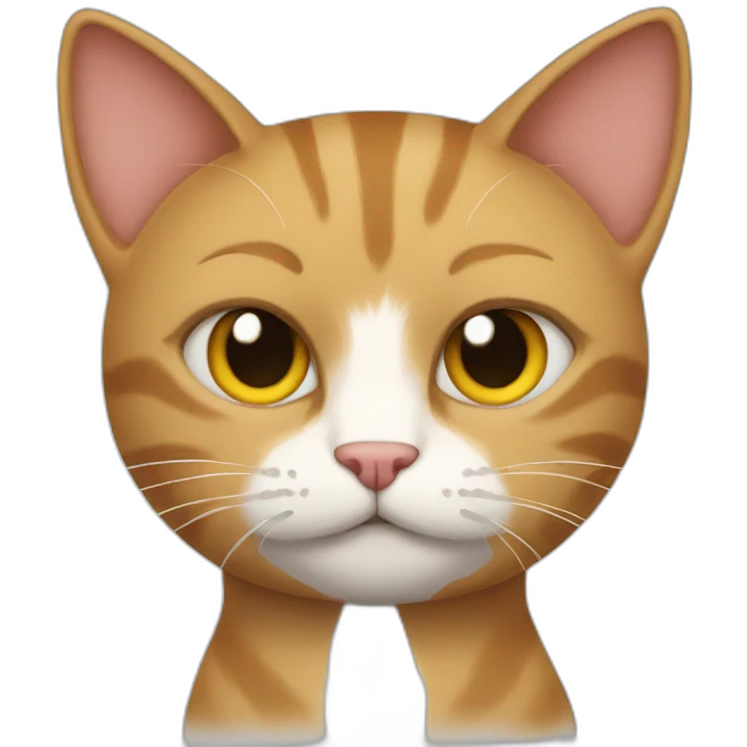 Cat with superpower emoji