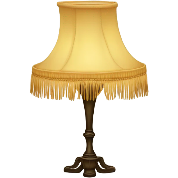 Leg lamp from the movie “A Christmas Story” emoji