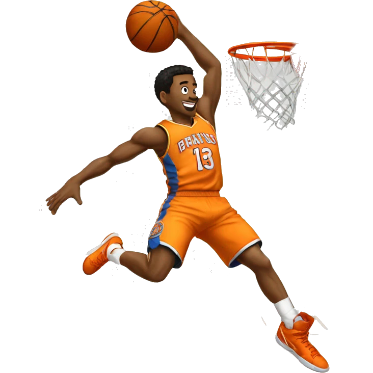 Dunk basketball emoji