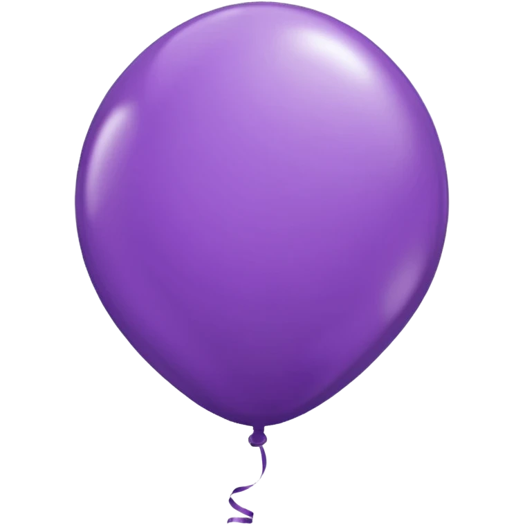 party baloon  purple   emoji