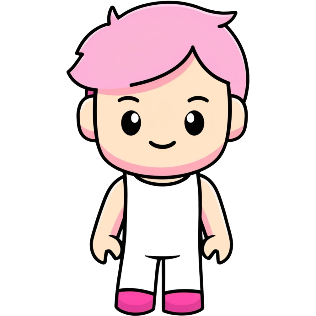 Pink  roblox 
 emoji