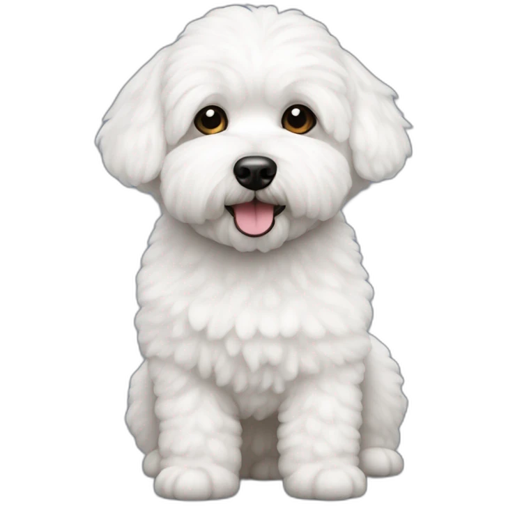 Bichon frise emoji