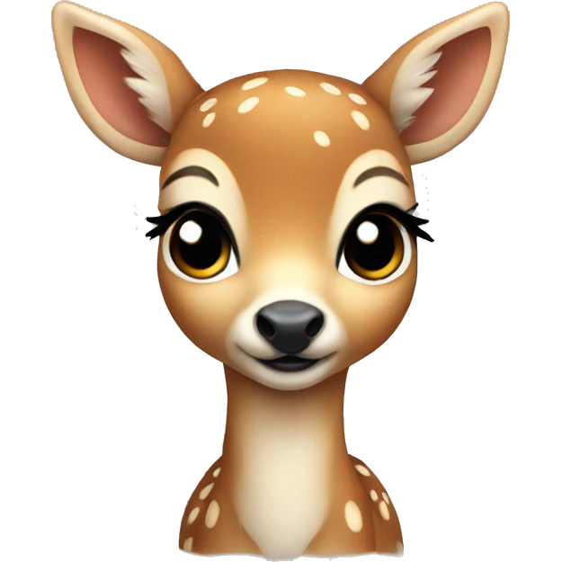 cute baby deer emoji