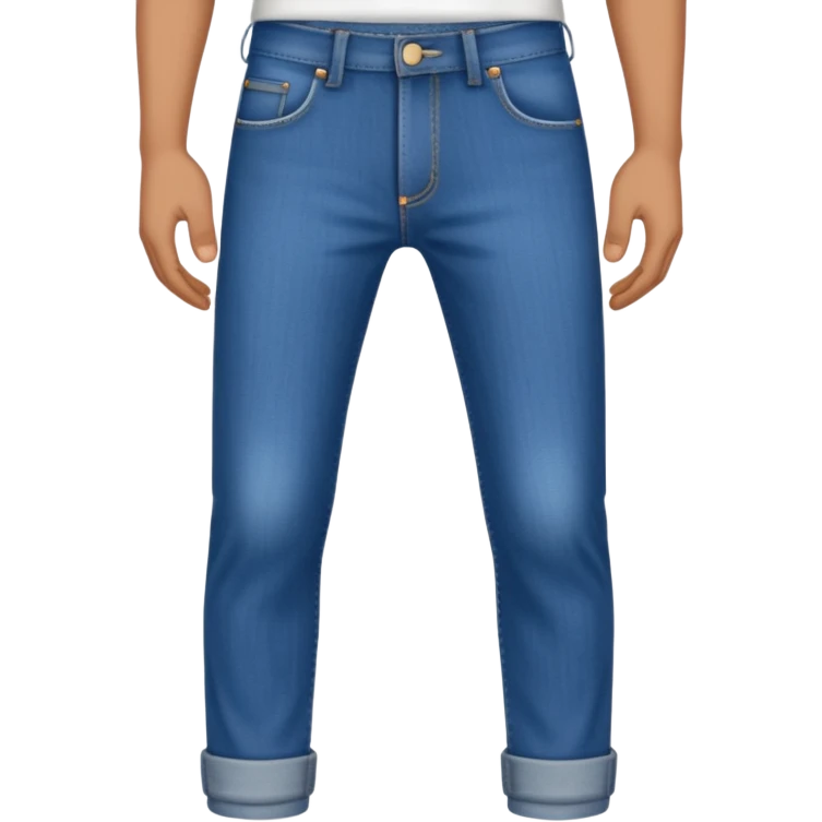 hand on pants emoji