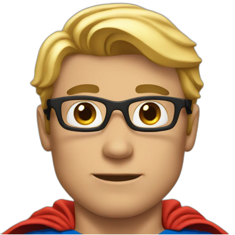 Super man emoji