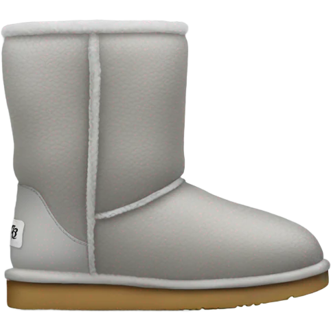 light grey uggs emoji