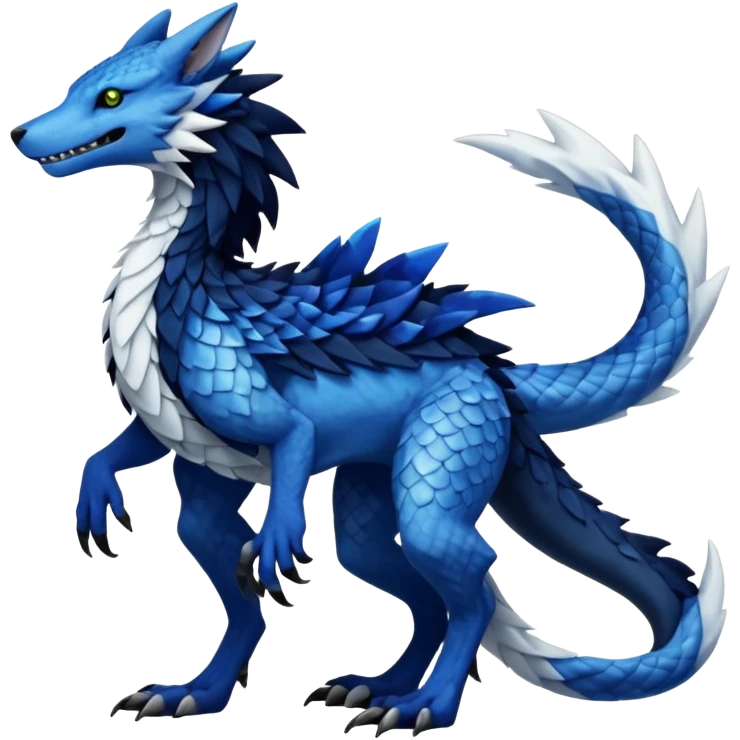 Fionbri-Vernid-Trico-Sergal-Nargacuga-fusion, full body emoji