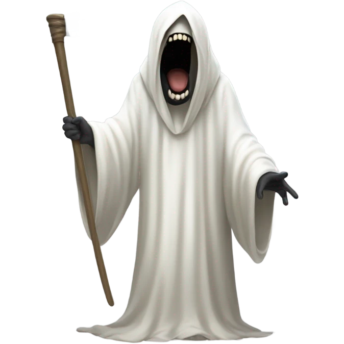 Ghost face emoji