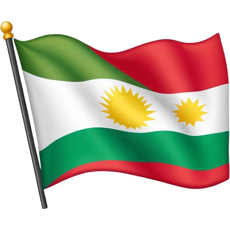 Kurdistanfalg emoji