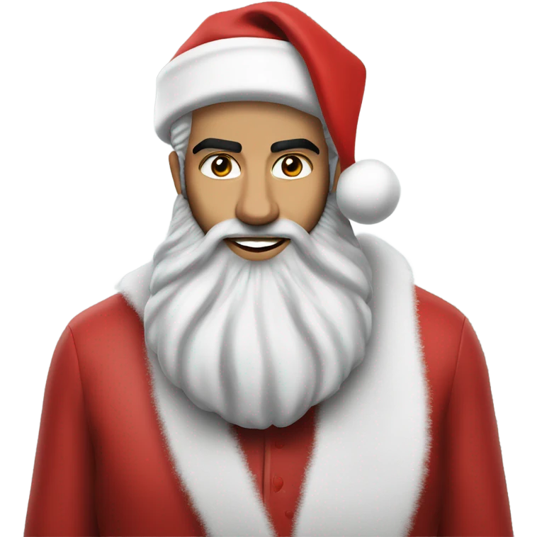 Mohammed salah as Santa Claus  emoji