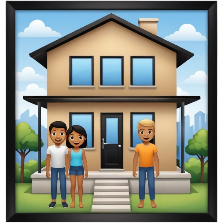 TEAM BUILDING HOUSE emoji