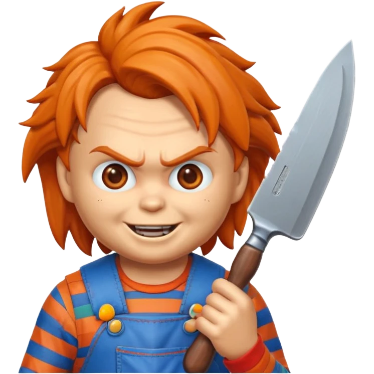 Un emojin de chuky emoji