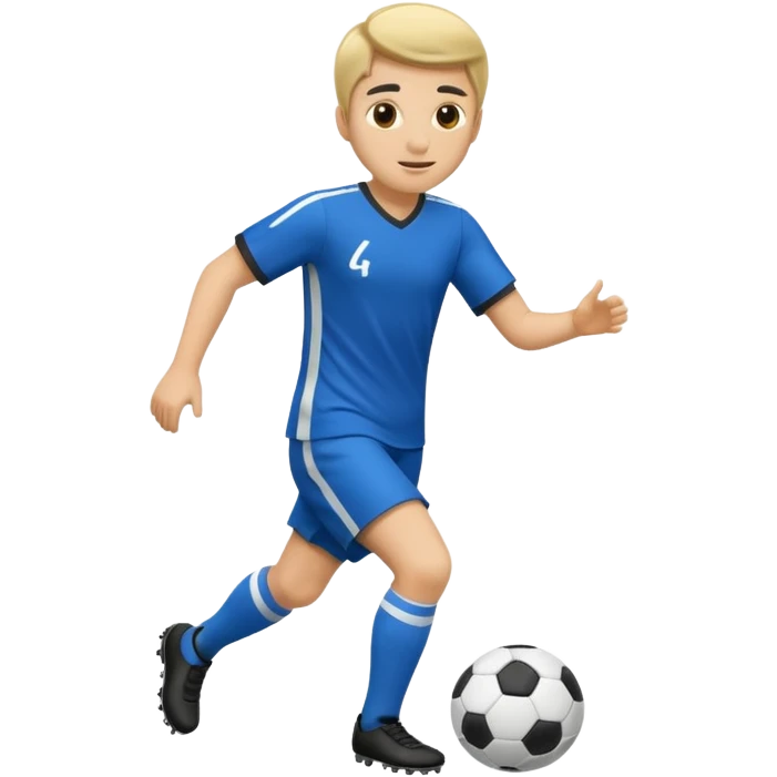 soccer player emoji