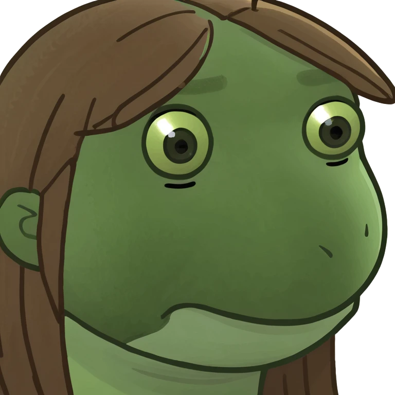 Girl with brown skin, brown straight hair, and brown ryes emoji