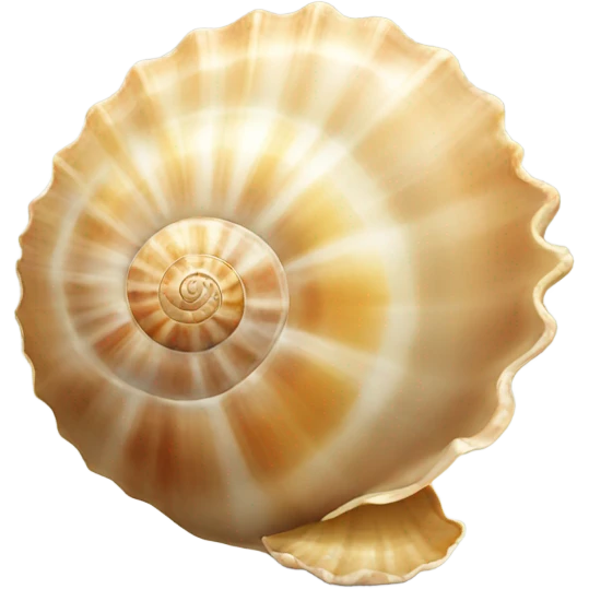 Sea shell emoji