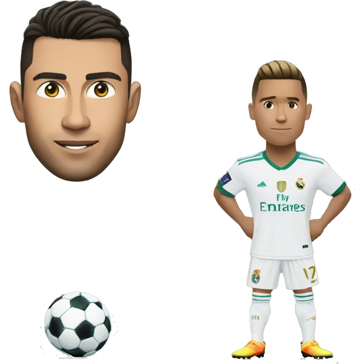 r9 vs cr7 emoji
