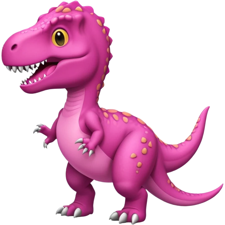 Cute cartoon T rex in bikini  emoji