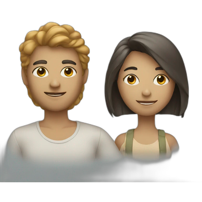 3 people designers heads together emoji