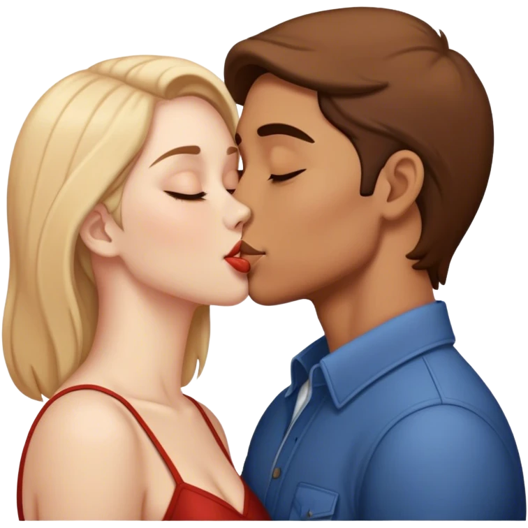 kissing emoji